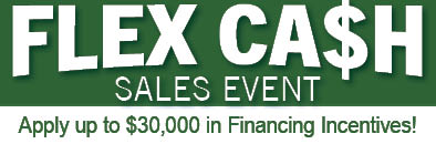 Flex Cash Sales Event Extended 