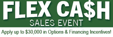 Flex Cash Sales Event 
