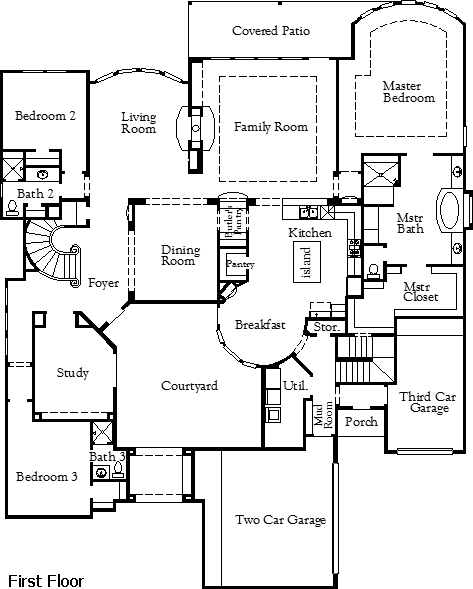 Floor Plan Katy | Houston ,TX | Coventry Homes