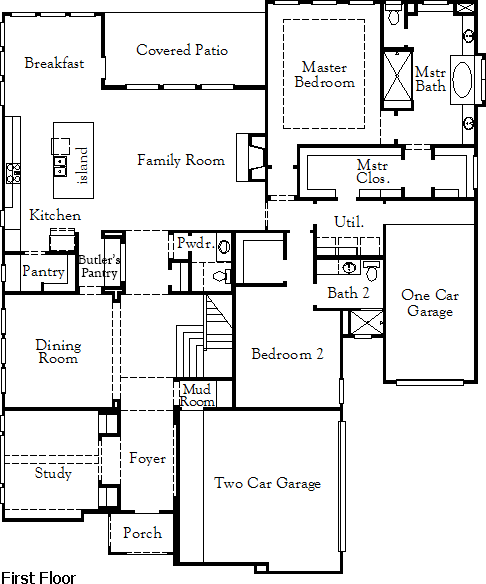 Floor Plan Kaufman | Austin ,TX | Coventry Homes