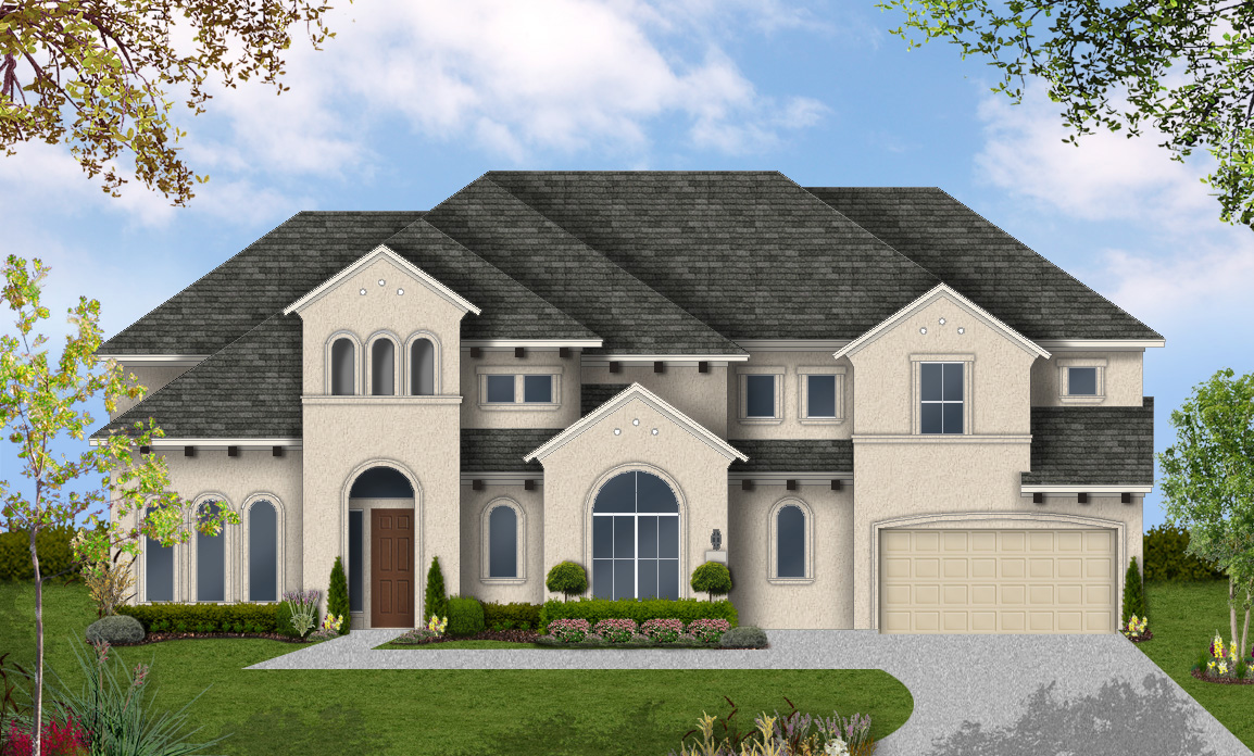 Floor Plan Jacksonville II | Build on Your Lot - Houston | Coventry Homes