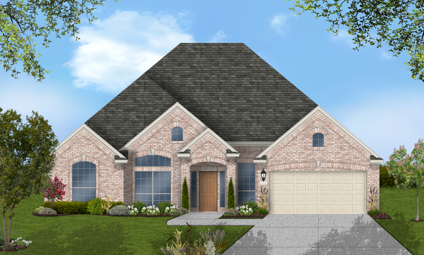 Floor Plan San Simeon Build on Your Lot San Antonio Coventry Homes
