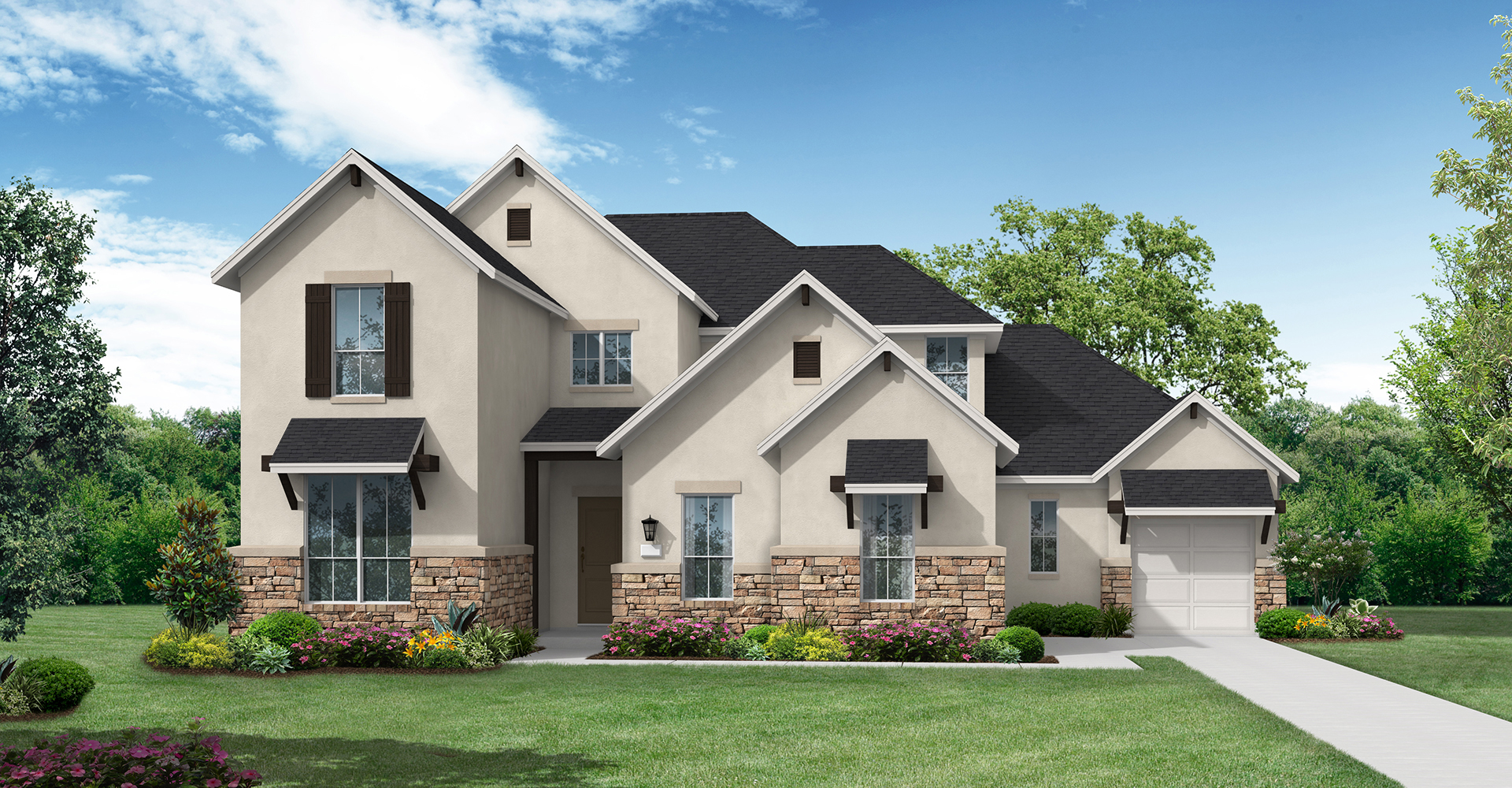 Floor Plan Hallsburg Austin ,TX Coventry Homes