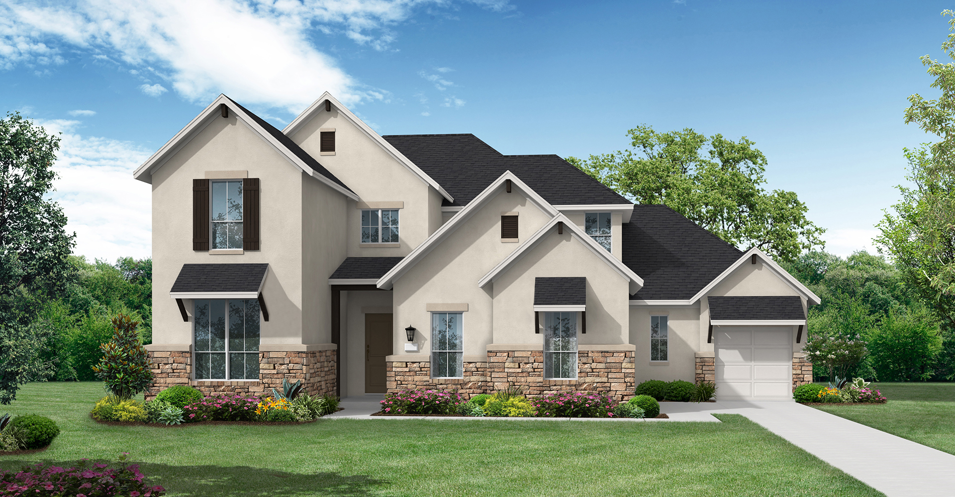 Floor Plan Hallsburg Austin ,TX Coventry Homes